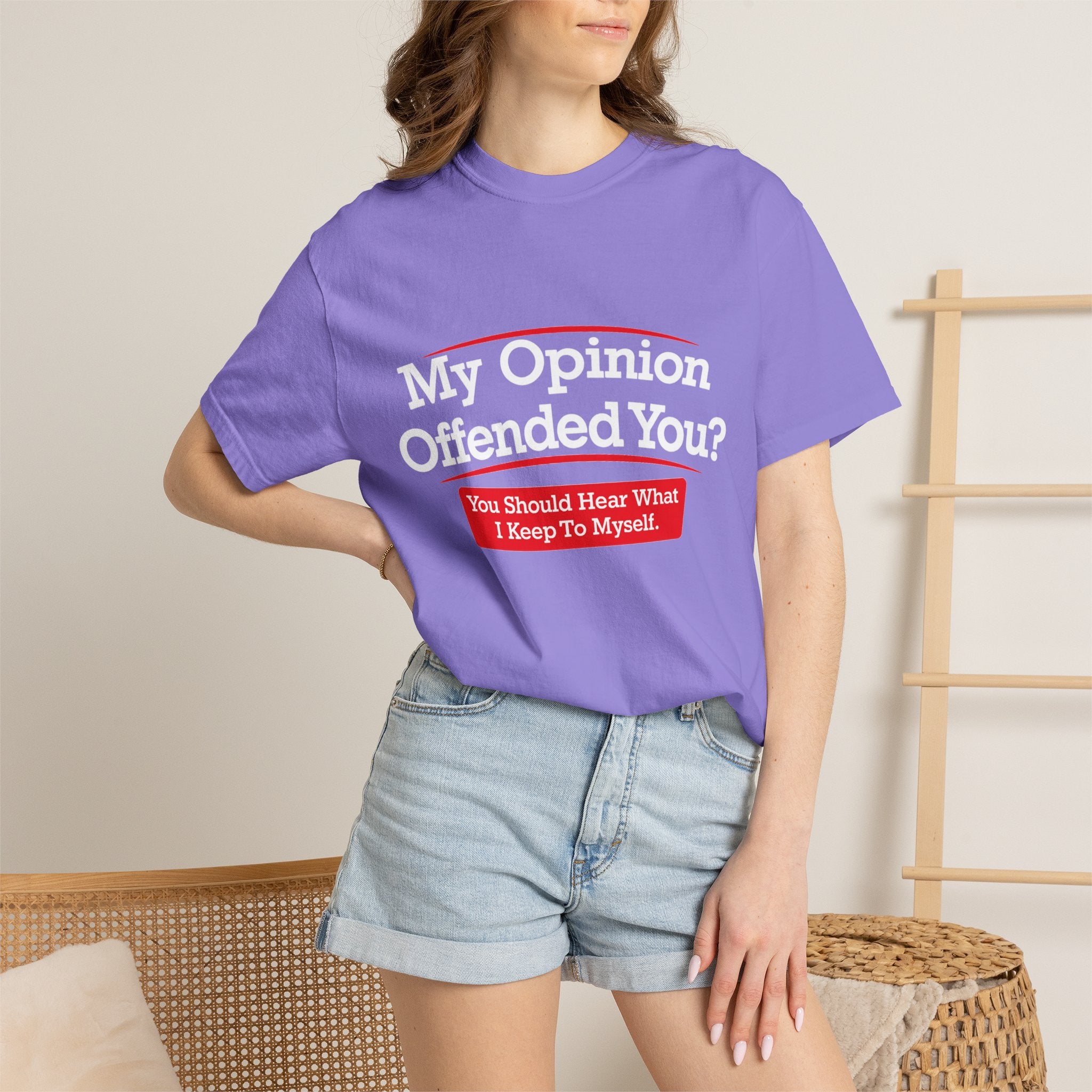 My Opinion Offended You? Graphic T-Shirt — Funny Sarcastic Quote Tee