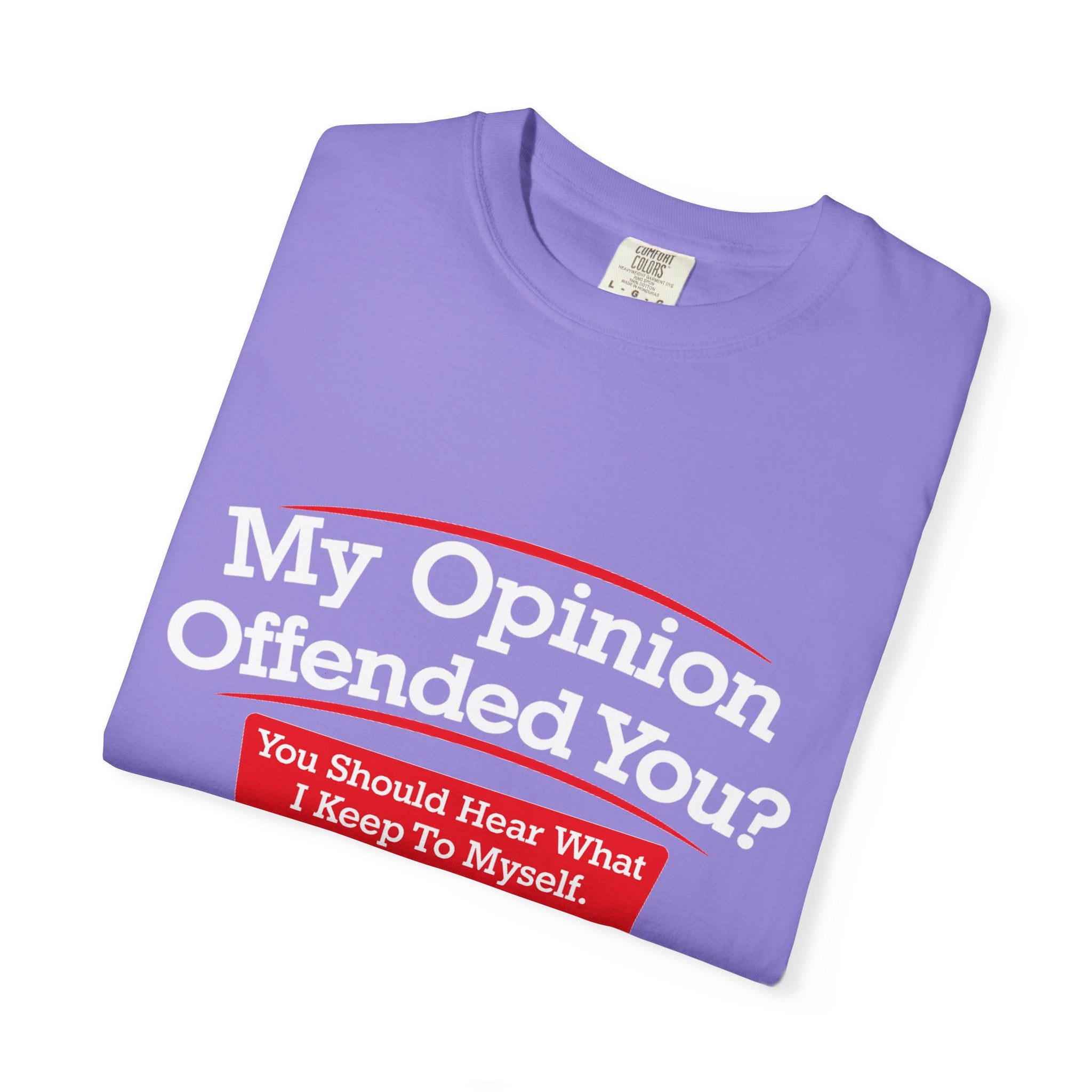 My Opinion Offended You? Graphic T-Shirt — Funny Sarcastic Quote Tee
