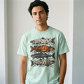 Halloween Fishing Shirt, Spooky Fish Skeleton Tee, Pumpkin Bass Graphic, Mummy Fish Design, Vintage Fisherman Gift, Comfort Colors