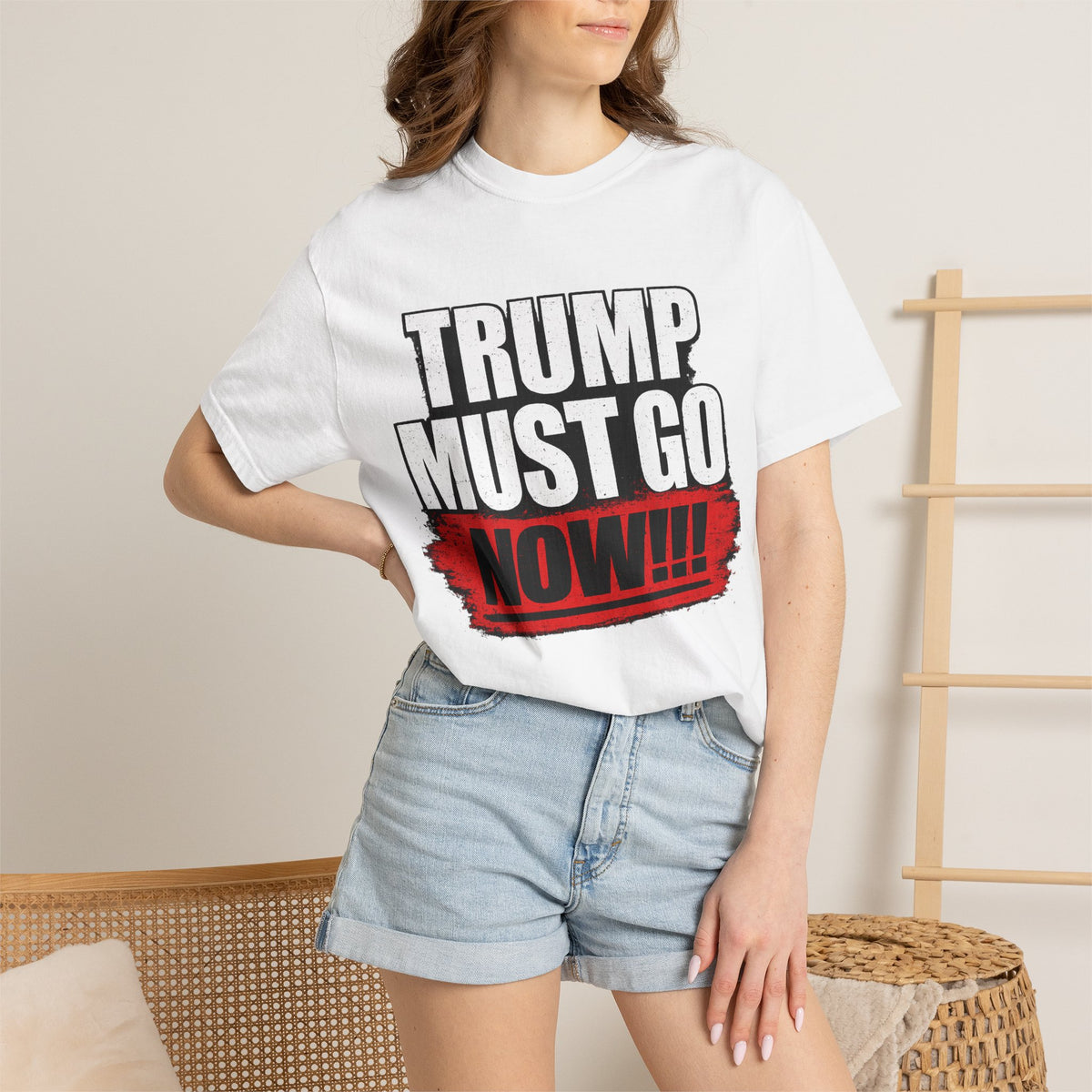 Trump Must Go Shirt, Anti Trump T Shirt, Political Protest Shirt, Protest Tee, Political Graphic Tee, Anti Trump Gift, Election Shirt, Political Statement Shirt, Activist Shirt, Resist Shirt, Political Apparel, Protest Clothing, Liberal Shirt, Political Gift, USA Politics Shirt, Vote Shirt, Protest Graphic, Political Fashion, Election Tee, Statement Tee Make a bold statement with this Trump Must Go Now graphic t-shirt. Featuring a high-contrast black, white, and red design, this eye-catching artwork is perf